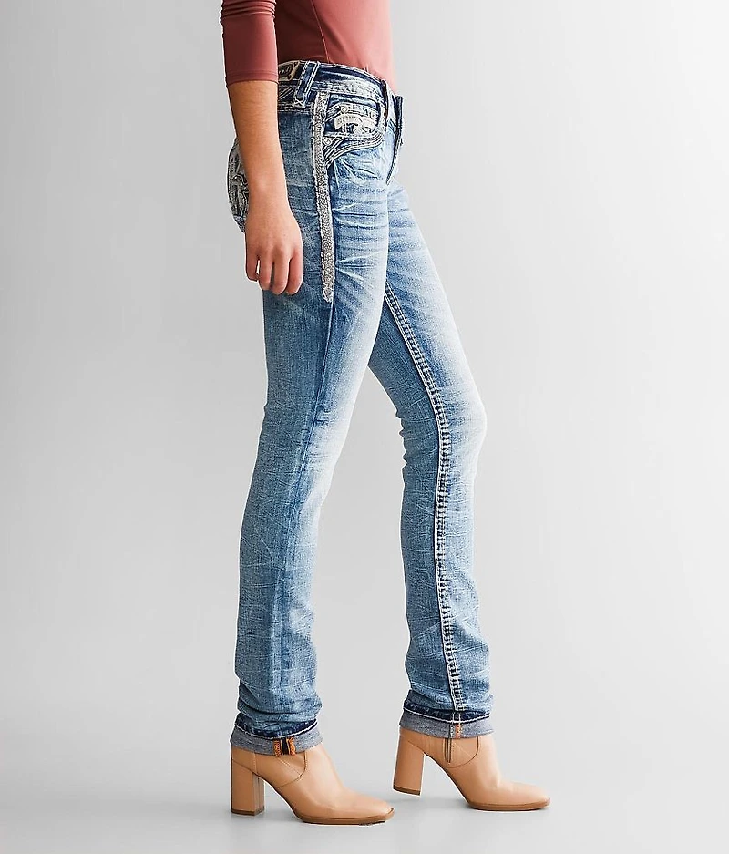 Eilish Low Rise Straight Stretch Jean