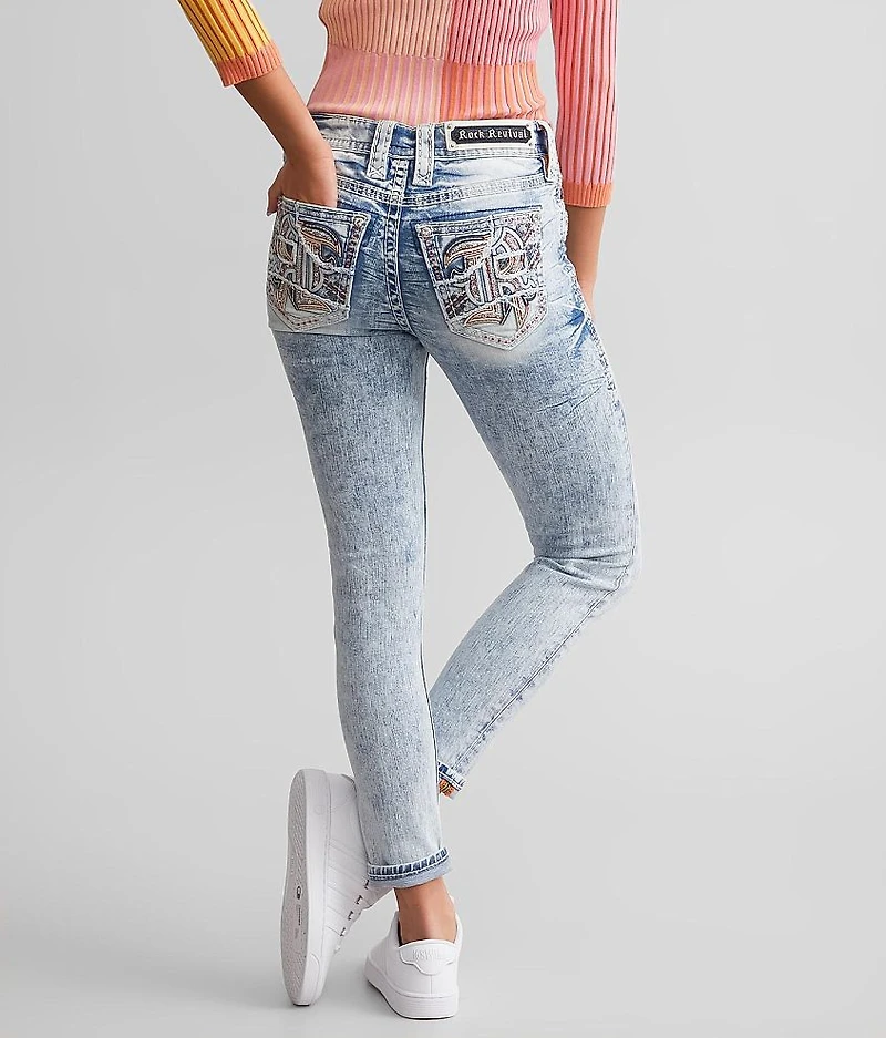 Eilish Mid-Rise Ankle Skinny Stretch Jean