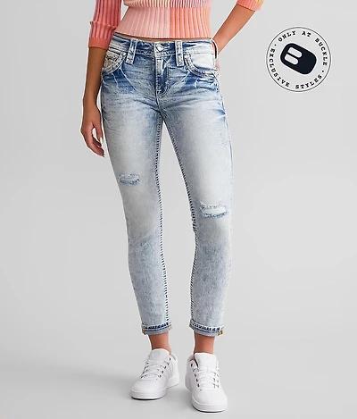 Eilish Mid-Rise Ankle Skinny Stretch Jean