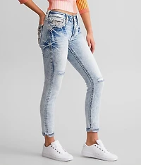 Eilish Mid-Rise Ankle Skinny Stretch Jean