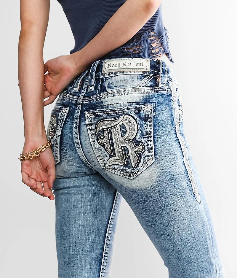 Eilish Mid-Rise Boot Stretch Jean
