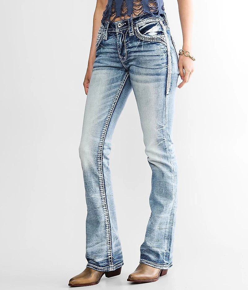 Eilish Mid-Rise Boot Stretch Jean