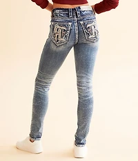 Eilish Mid-Rise Skinny Stretch Jean