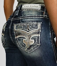 Reina Mid-Rise Skinny Stretch Jean