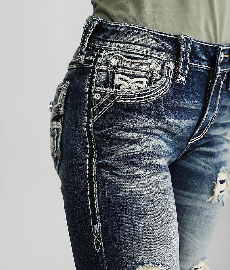 Reina Mid-Rise Skinny Stretch Jean