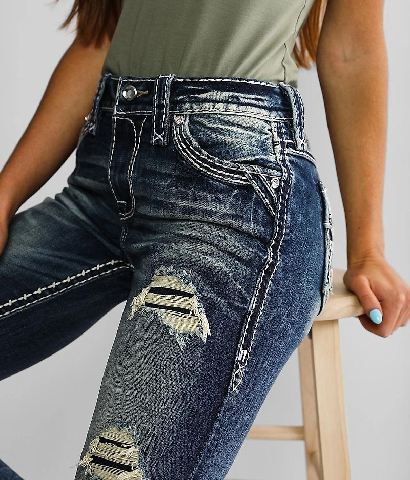 Reina Mid-Rise Skinny Stretch Jean