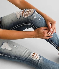 Delu Low Rise Ankle Skinny Jean