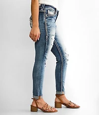 Delu Low Rise Ankle Skinny Jean