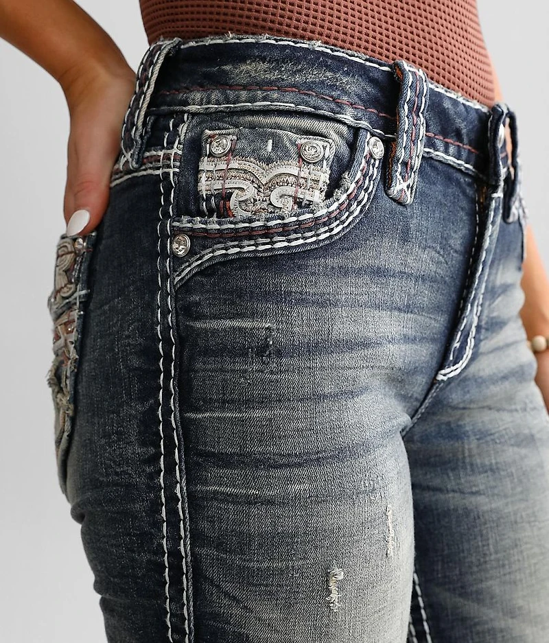Delu Mid-Rise Boot Stretch Jean