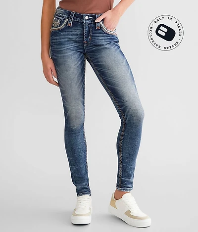 Everlee Mid-Rise Skinny Stretch Jean