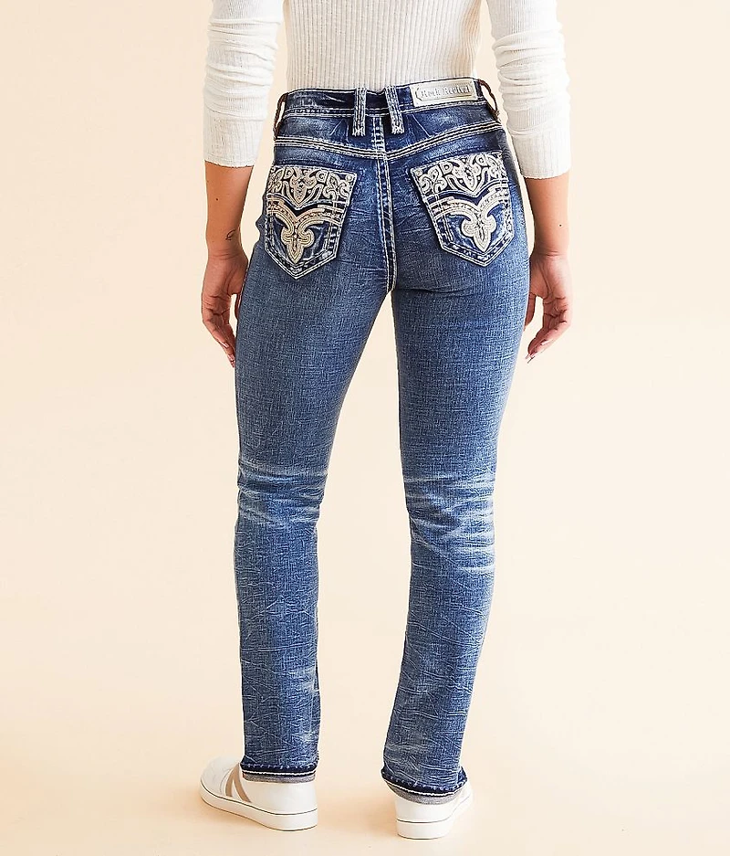 Nuri Curvy High Rise Straight Stretch Jean