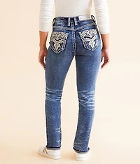 Nuri Curvy High Rise Straight Stretch Jean
