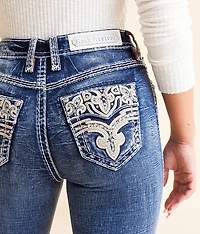 Nuri Curvy High Rise Straight Stretch Jean