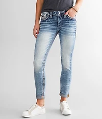 Nuri Mid-Rise Ankle Skinny Stretch Jean
