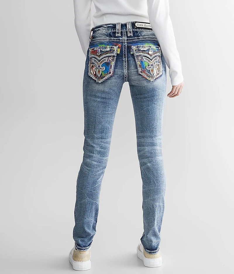 Harlow Mid-Rise Skinny Stretch Jean