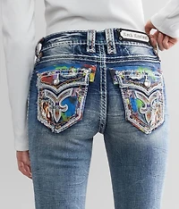 Harlow Mid-Rise Skinny Stretch Jean