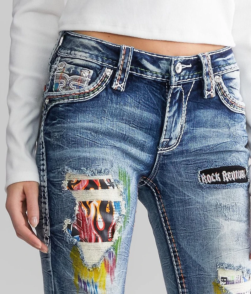 Harlow Mid-Rise Skinny Stretch Jean