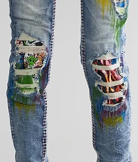 Harlow Mid-Rise Skinny Stretch Jean