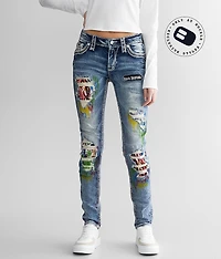 Harlow Mid-Rise Skinny Stretch Jean