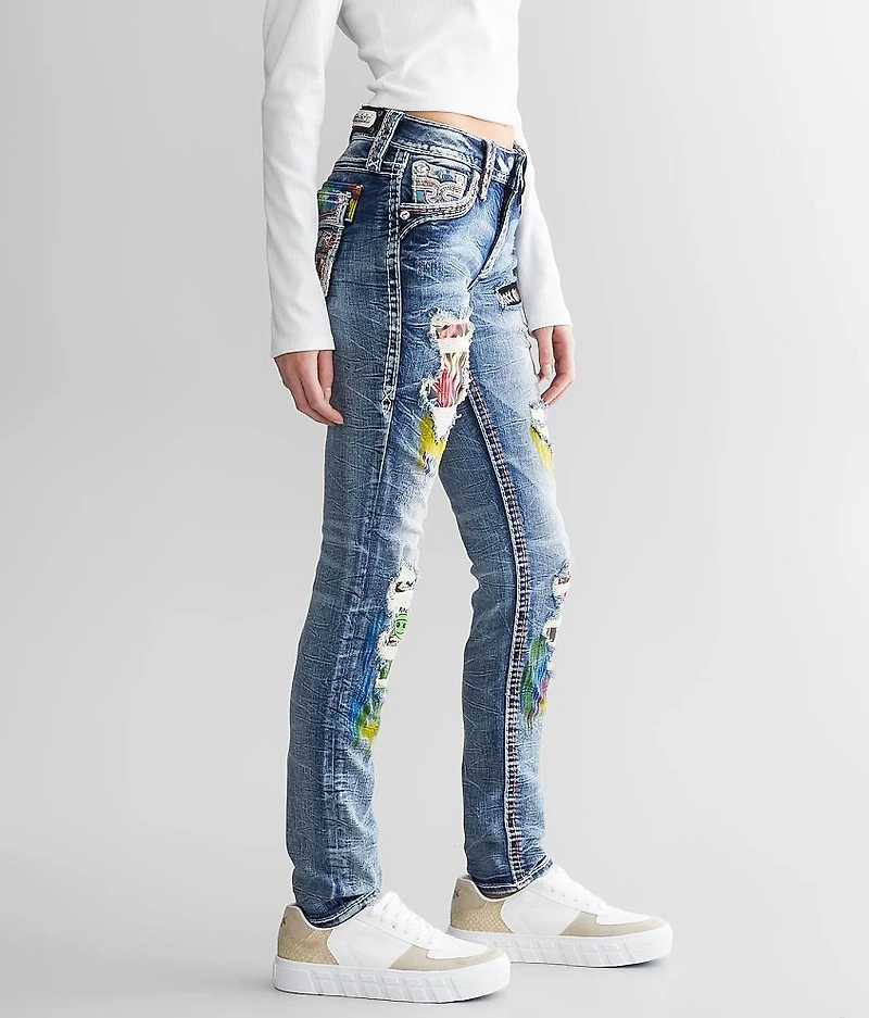 Harlow Mid-Rise Skinny Stretch Jean