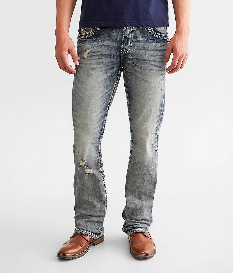 Mylo Stacked Slim Boot Stretch Jean
