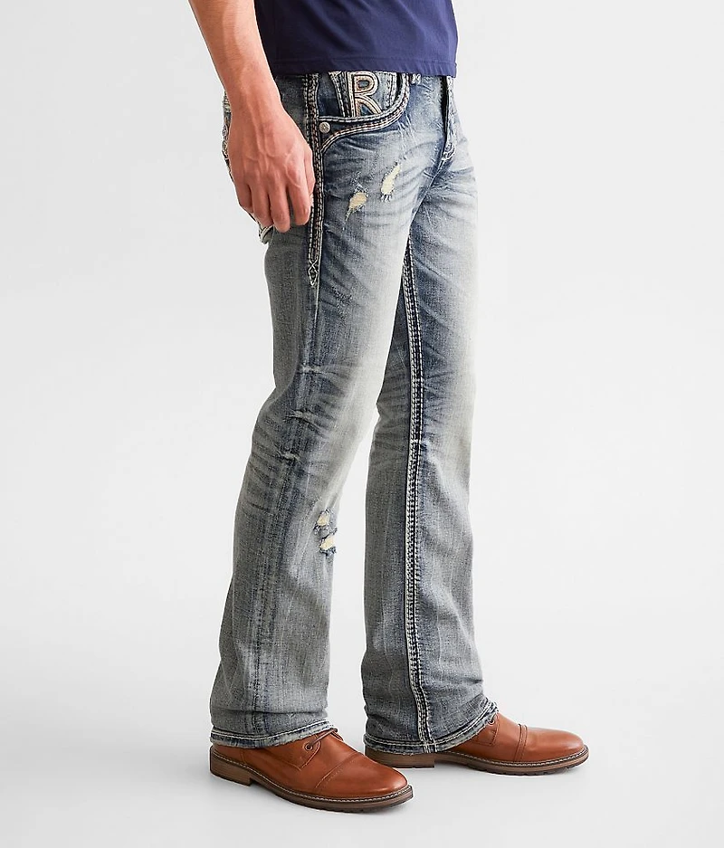 Mylo Stacked Slim Boot Stretch Jean