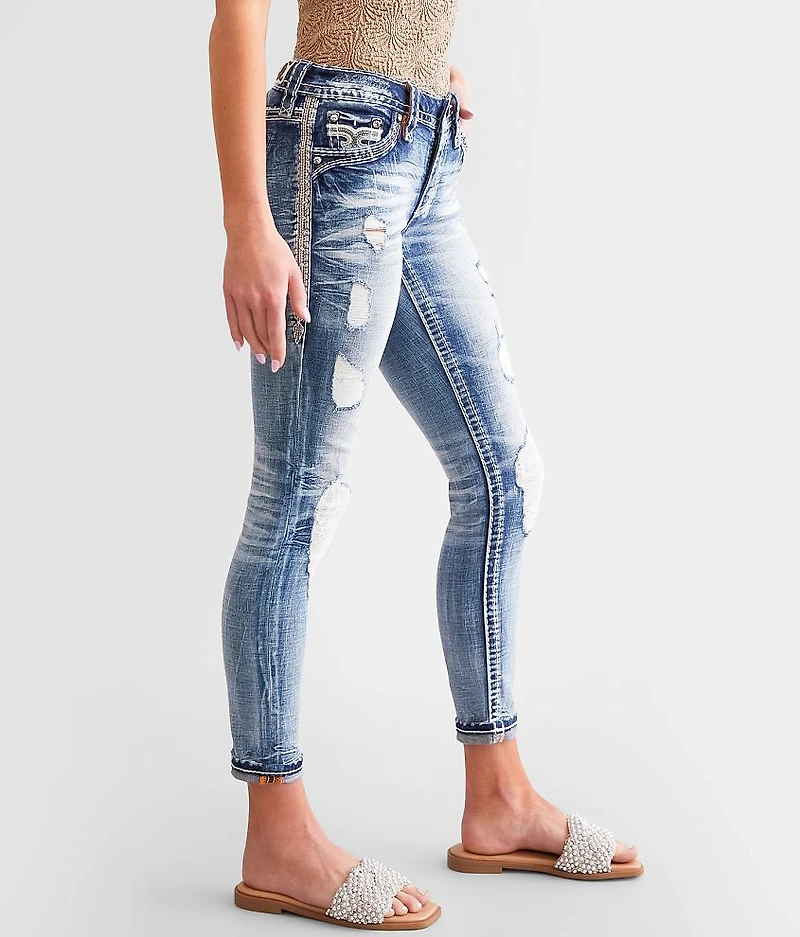 Saoirse Low Rise Ankle Skinny Stretch Jean