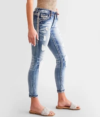 Saoirse Low Rise Ankle Skinny Stretch Jean