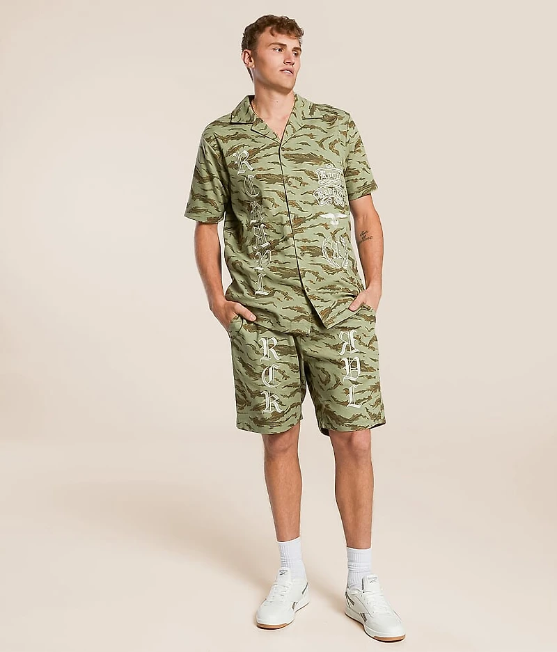 Twill Camo Short