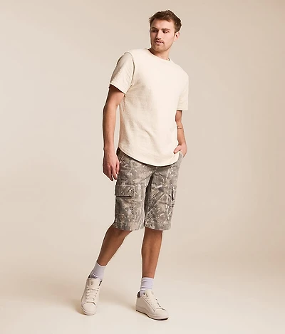 Camo Cargo Stretch Short