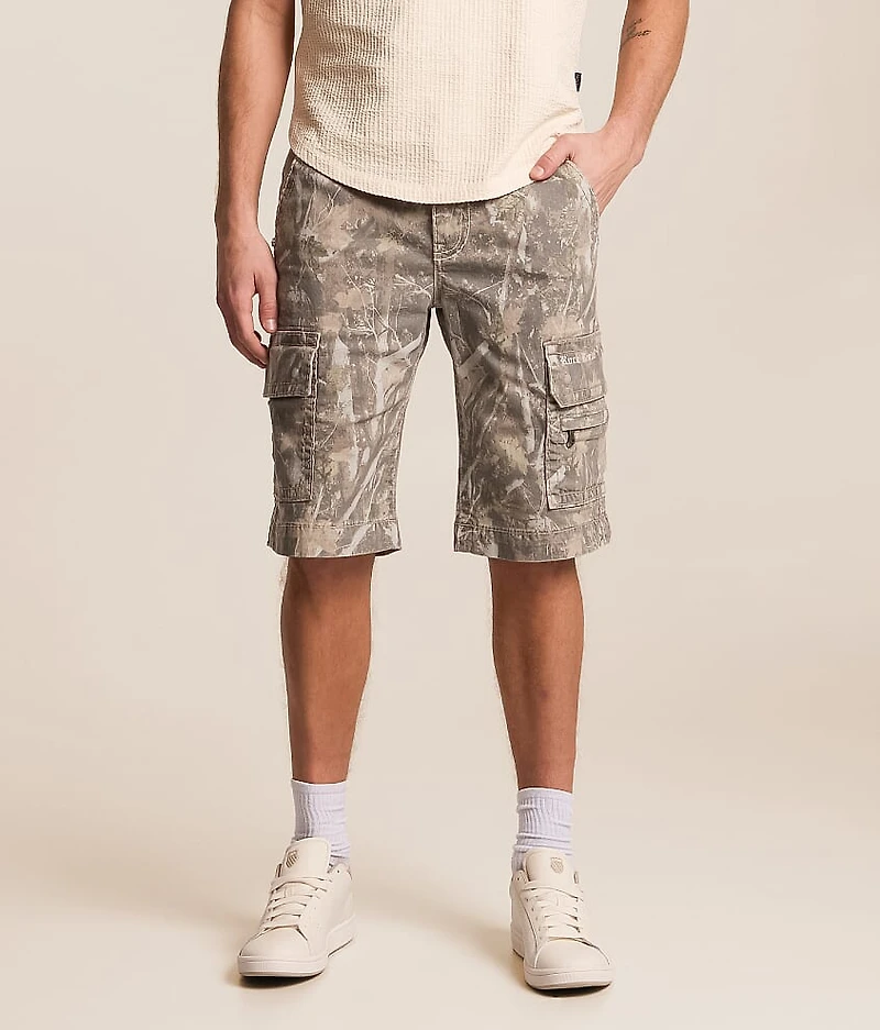 Camo Cargo Stretch Short