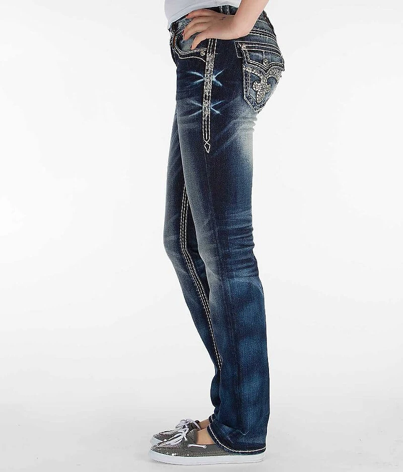 Berry Straight Stretch Jean