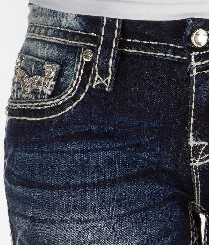 Berry Straight Stretch Jean