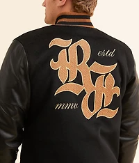 Fleur Varsity Jacket