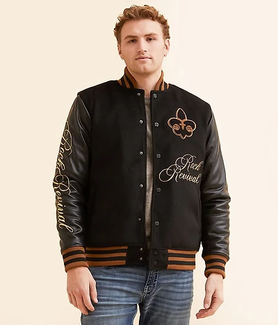 Fleur Varsity Jacket