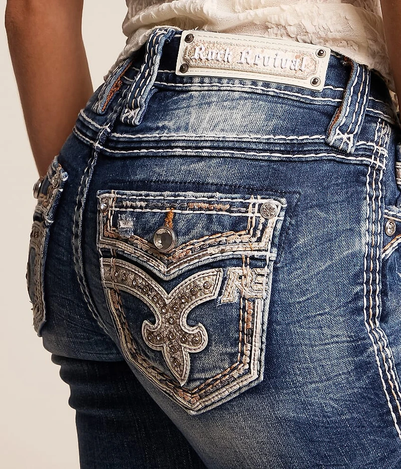 Lavinia Mid-Rise Skinny Stretch Jean