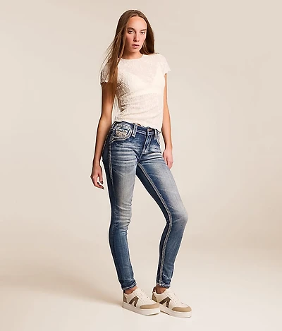 Lavinia Mid-Rise Skinny Stretch Jean