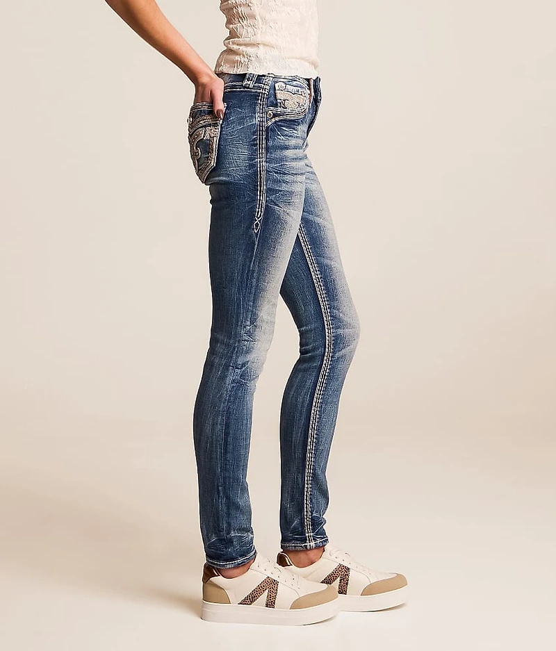 Lavinia Mid-Rise Skinny Stretch Jean