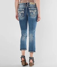 Hettie Cuffed Stretch Capri Jean