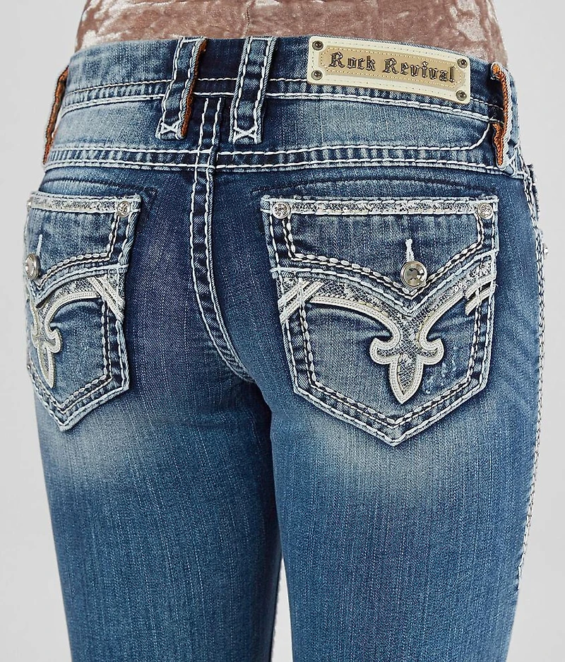 Hettie Cuffed Stretch Capri Jean
