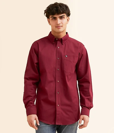 Solid Stretch Shirt