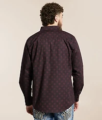 Cross Dot Stretch Shirt