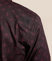 Cross Dot Stretch Shirt
