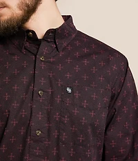 Cross Dot Stretch Shirt