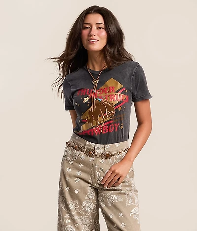 Thunder Struck Cowboy T-Shirt