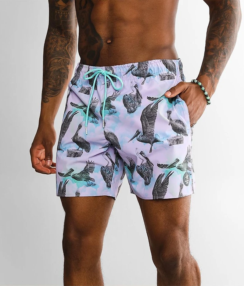 Pelicans Swim Trunks