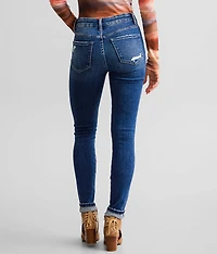 Mid-Rise Skinny Stretch Jean