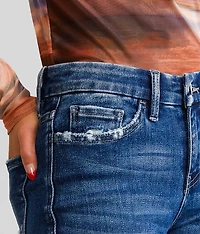 Mid-Rise Skinny Stretch Jean
