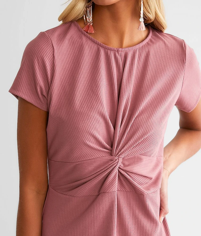 Twisted Mini Dress