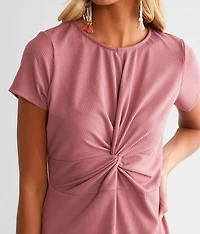 Twisted Mini Dress